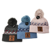 Fair Isle Knit Pom Hat SHOP ROGUE WEAR Hats