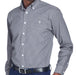 Tiny Tree Woven Gingham Shirt SHOP ROGUE WEAR Long Sleeve