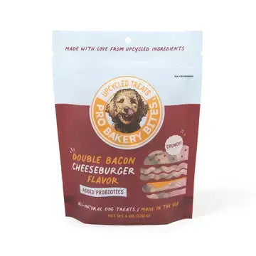 Double Bacon Cheeseburger Dog Treats, 6 oz ROGUE LIFE MAINE Accessories