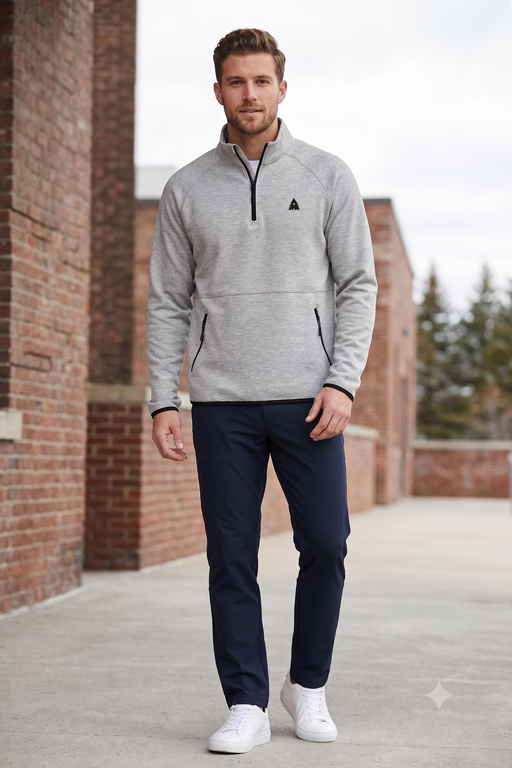 Knit Midweight 1/4-Zip Pullover ROGUE LIFE Co. Pullover
