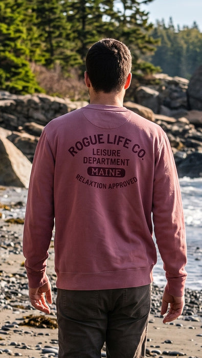 Midweight Leisure Department Unisex Crewneck Sweatshirt ROGUE LIFE Co. Sweatshirt