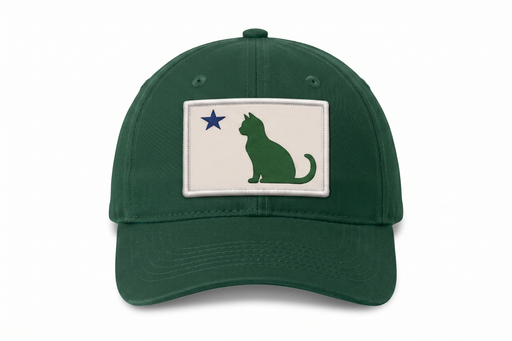 Maine Cat Flag Twill Dad Cap ROGUE LIFE Co. Hat