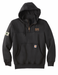 Rogue Life Co. Carhartt Rain Defender® Heavyweight Hooded Sweatshirt - Black Rogue Life Maine OUTERWEAR