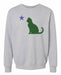 Maine Cat Flag Crewneck Sweater ROGUE LIFE Co. Sweatshirt
