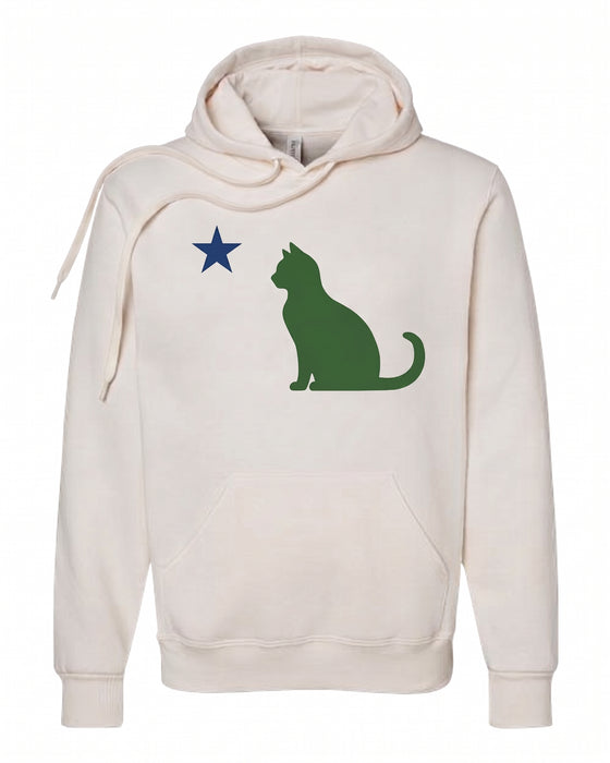 The "Purrrfect" Maine Cat Flag Hoodie ROGUE LIFE Co. Hoodie