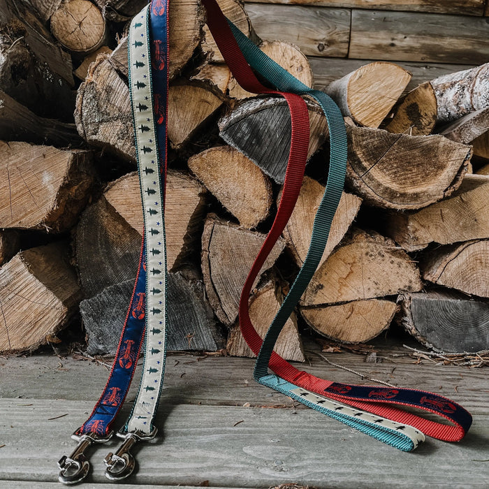Maine Dog Collars and Leashes ROGUE LIFE MAINE Accessories Leash-ME-Flag