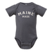 Infant Maine Made Onesie SHOP ROGUE WEAR baby 12-Mos-Slate