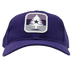 Youth Mauve Stripe 7 Twill Hat SHOP ROGUE WEAR Hats Color-Purple