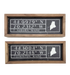 Longitude Latitude Lewiston Auburn Wooden Signs SHOP ROGUE WEAR Accessories