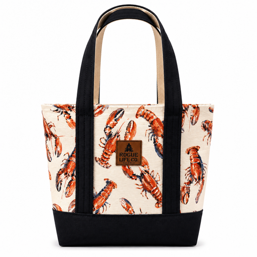 Maine Lobster Canvas Tote | Made in Maine ROGUE LIFE Co. Totes