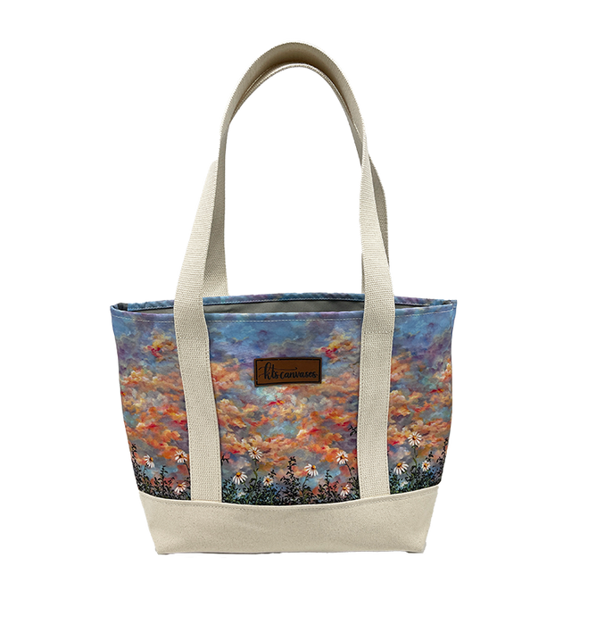 KTS Daisies over Opal Skies Tote - Pre-Order for 12/1/25 Rogue Life Maine